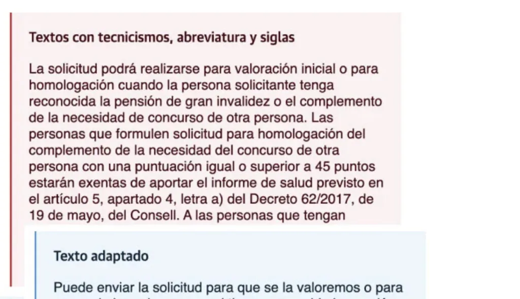 Ilustración del reportaje sobre textos administrativos y judiciales confusos