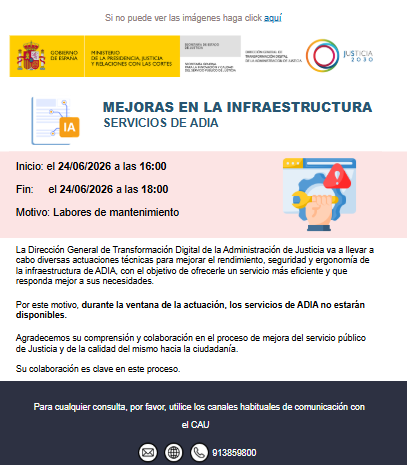 Imagen institucional del Servicio Público de Justicia sobre soluciones digitales para documentos jurídicos.